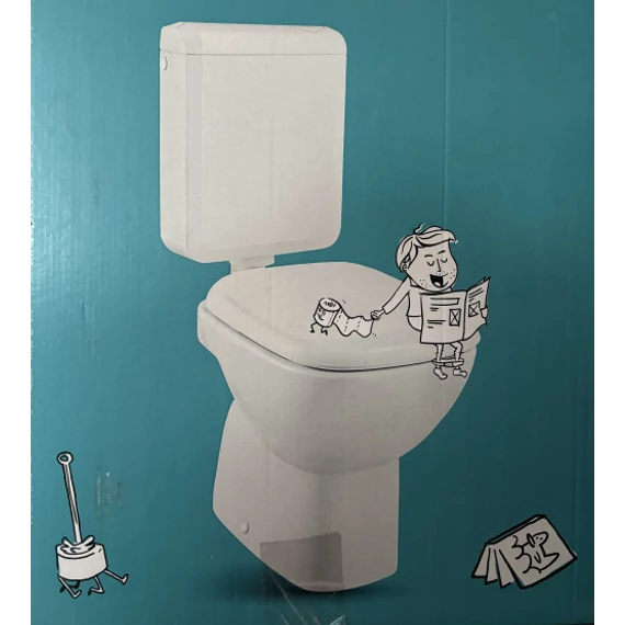 Baliv wc szett  hátsó kifolyásu  7655