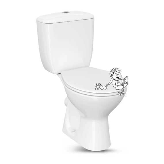 Baliv 7695 Wc Szett Hátsó kifólyású 